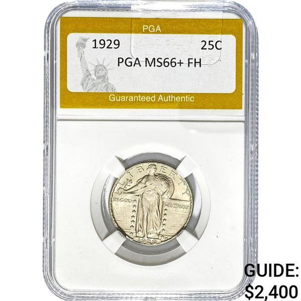 1929 Standing Liberty Quarter PGA MS66+