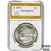 Image 1 : 1878 Morgan Silver Dollar PGA MS64 PL