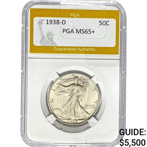 1938-D Walking Liberty Half Dollar PGA M