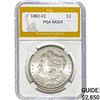 Image 1 : 1882-CC Morgan Dollar PGA MS64
