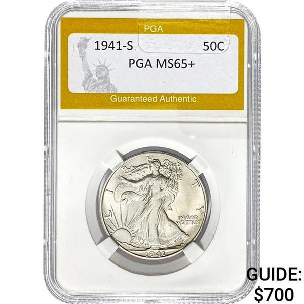 1941-S Walking Liberty Half Dollar PGA M