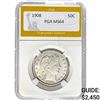 Image 1 : 1908 Barber Half Dollar PGA MS64