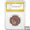 Image 1 : 1818 1C PGA RED MS64