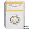 1938 Washington Quarter PGA MS67