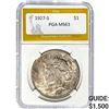 1927-S Peace Dollar PGA MS63