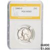 1940-D Washington Quarter PGA MS65