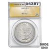 1887-S Morgan Silver Dollar ANACS MS63