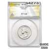 1964 Washington Silver Quarter ANACS PF68