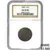 Image 1 : 1804 1/2C Draped Bust NGC AU50 BN