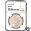 1879-O Morgan Silver Dollar NGC MS62
