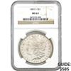 1897-S Morgan Silver Dollar NGC MS63