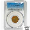 Image 1 : 1907 Indian Head Cent PCGS MS64 RB