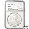 Image 1 : 2022 American Silver Eagle NGC MS69