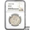 Image 1 : 1944-D Walking Liberty Half Dollar NGC MS64