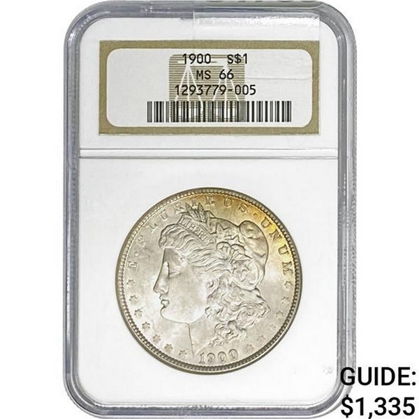 1900 Morgan Silver Dollar NGC MS66
