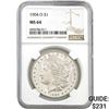 Image 1 : 1904-O Morgan Silver Dollar NGC MS64