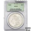 Image 1 : 1880 Morgan Silver Dollar PCGS MS63