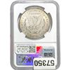 Image 2 : 1878 7/8TF Morgan Silver Dollar NGC AU58