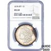 Image 1 : 1878 8TF Morgan Dollar NGC MS60
