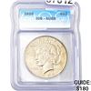 1926 Peace Dollar ICG AU58