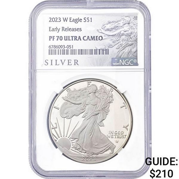 2023-W Silver Eagle NGC PF70 Ultra Cameo