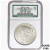 1922 Silver Peace Dollar NGC MS63