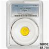 Image 1 : 1873 Rare Gold Dollar PCGS MS62 Open 3