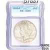 1924-S Peace Dollar ICG AU55