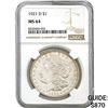 Image 1 : 1921-D Morgan Silver Dollar NGC MS64