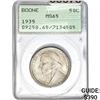 Image 1 : 1935 Daniel Boone Half Dollar NGC MS65