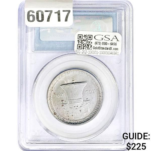 1926 Sesquicentennial Half Dollar PCGS M