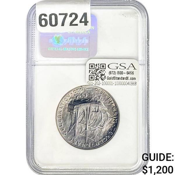 1921 Pilgrim Half Dollar PCGS MS66