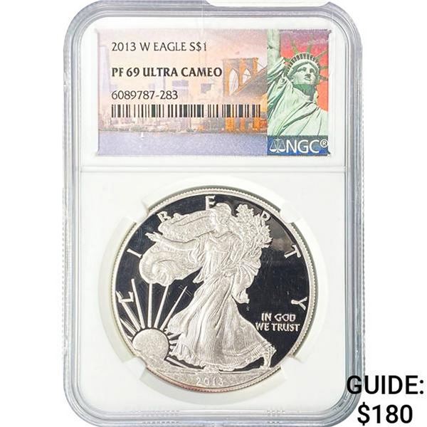 2013-W Eagle S$1 NGC PF69 Ultra Cameo