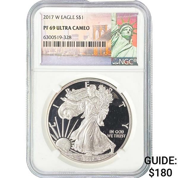 2017-W American Silver Eagle NGC PF69 UC