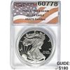Image 1 : 1998-P Silver Eagle ANACS PR69 DCAM
