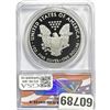 Image 2 : 2010-W Silver Eagle ANACS PR69 DCAM