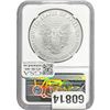Image 2 : 2019 American Silver Eagle NGC MS69