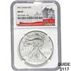 Image 1 : 2017 American Silver Eagle NGC MS69