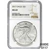 Image 1 : 2017 American Silver Eagle NGC MS69
