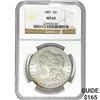 Image 1 : 1887 Morgan Silver Dollar NGC MS63