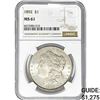 Image 1 : 1892 Morgan Silver Dollar NGC MS61