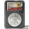 Image 1 : 2021 American Eagle $1 NGC MS70