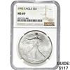 Image 1 : 1992 American Silver Eagle NGC MS69