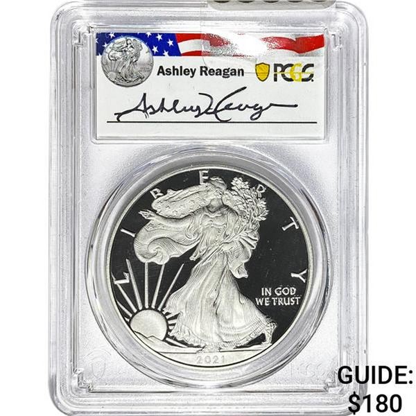 2021-W Silver Eagle PCGS PR69DCAM