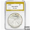 1993 American Silver Eagle PGA MS70