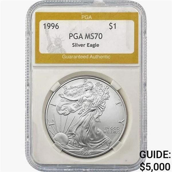 1996 American Silver Eagle PGA MS70