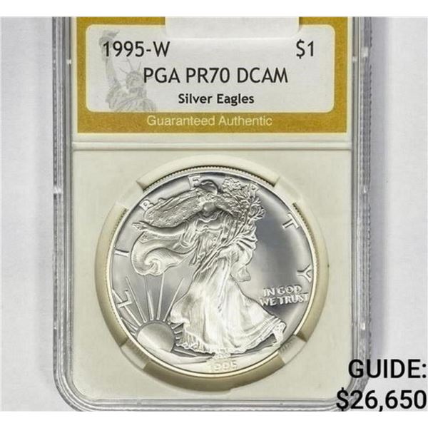 1995-W American Silver Eagle PGA PR70DCAM