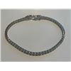 Image 4 : 14K WHITE GOLD 9.16G 4.2CT LAB DIAMOND BRACELET SUGGESTED RETAIL VALUE $10500