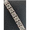 Image 5 : 14K WHITE GOLD 9.16G 4.2CT LAB DIAMOND BRACELET SUGGESTED RETAIL VALUE $10500