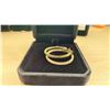 Image 3 : NEW 14K GOLD PLATED 32.0MM SIMULATED DIAMOND (CZ) HOOP EARRINGS